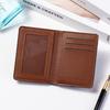 Ultra-dünne Mini-Herrenbörse Weiches Leder Kreditkartenetui Geldklammer Kartenhalter Kurz Vertikal Hochwertige Geldbörsen