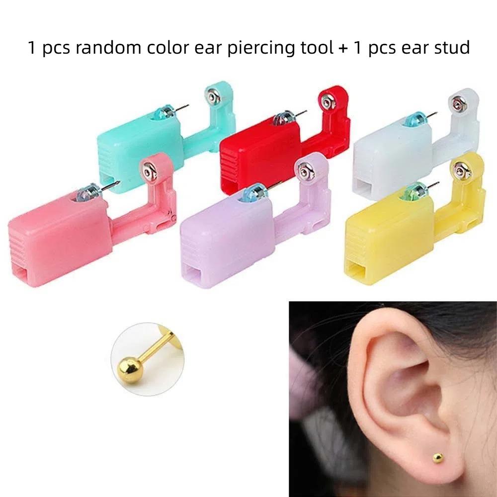 Ohrknorpel Tragus Ohrring Piercing Maschine Stahl Helix Piercing Einweg Nasen Ohr Piercing Werkzeug