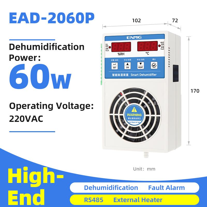 Deumidificatore Intelligente Tipo Scarico ENMG per Quadri Elettrici Piccolo Dispositivo di Deumidificazione Modulo Armadio di Distribuzione Anti-Condensa.