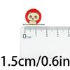 (100pcs/pack)15mm Wooden Cat Pattern Button Printing Cartoon Clothing Sewing Accessories Handmade Decoration Cat Clothes Toy