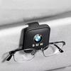 Auto Sun Visor Glasses Box Sunglasses Clip Card Ticket Holder For BMW M 1 2 3 4 5 7 Series X1 X3 X4 X5 X6 X7 F10 F30 E46 E60