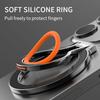 Magsafe Magnetic Phone Finger Ring Holder Rechargeable Adsorbed on Magnetic Sheet 360° Rotating Foldable for iPhone 15 Universal