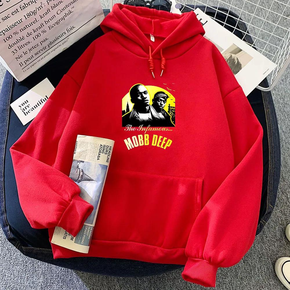 Mobb Deep Beliebte Grafik Hoodies Funko Pop Hip Hop Sweatshirt für Herbst/Winter Bequeme Kleidung Moletom Fashion Pullover