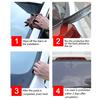 2m/4m V Shape Car Windscreen Sealing Weatherstrip Panel Moulding Rubber Seal Strip Waterproof Noise Insulation Edge Protection