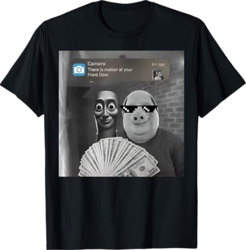 Tung Tung Tung Sahur John Pork Meme Brainrot Gifts T-Shirt S разноцветный