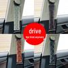 Adjustable Leather Quilted Car Seat Belt Shoulder Pad - Universal, Comfortable, All-Season Protection