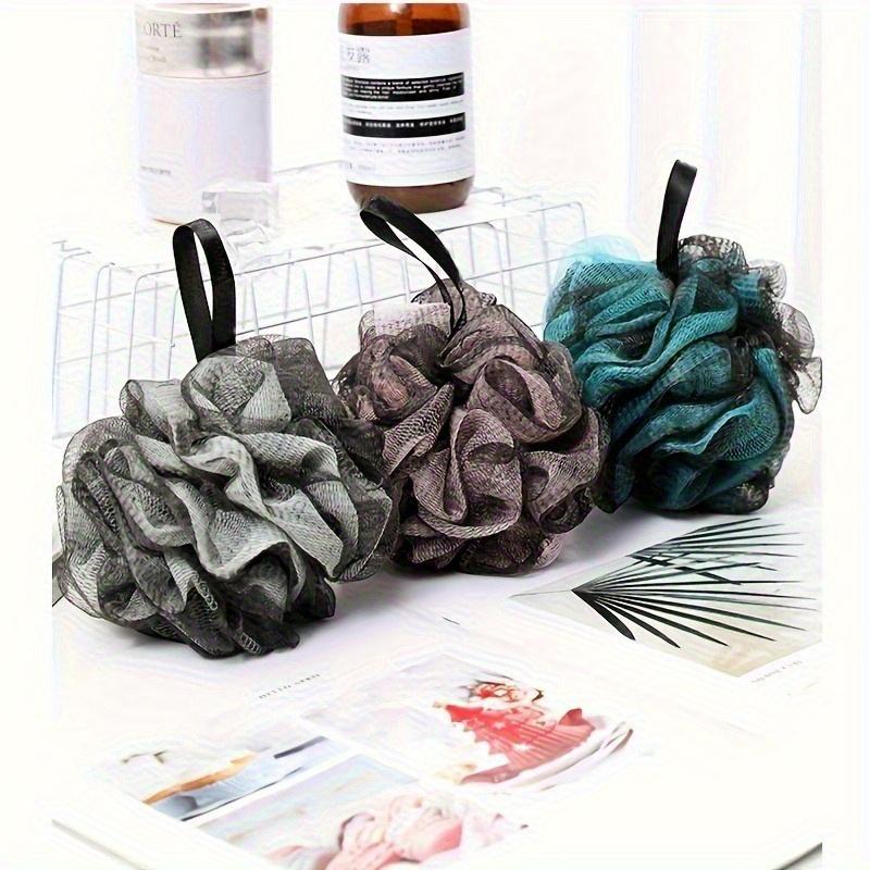 3pcs Large Soft Shower Bath Sponge Loofah for Men & Women, Body Exfoliating Shower Sponge, Color Random, Fragrance-Free