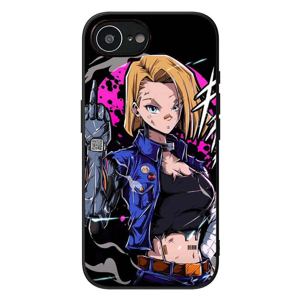 Android 18 Dragons Gokus Balls DragonBalls Phone Case for Apple iPhone 12 13 Mini XS 11 Pro Max 7 8 Plus + XR 8+ X SE 2020 SE3