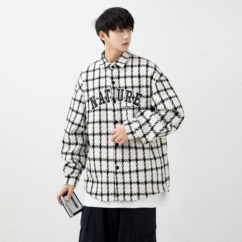 Весна и осень Новые модные брендовые свободные рубашки и куртки для мальчиков — фото 7