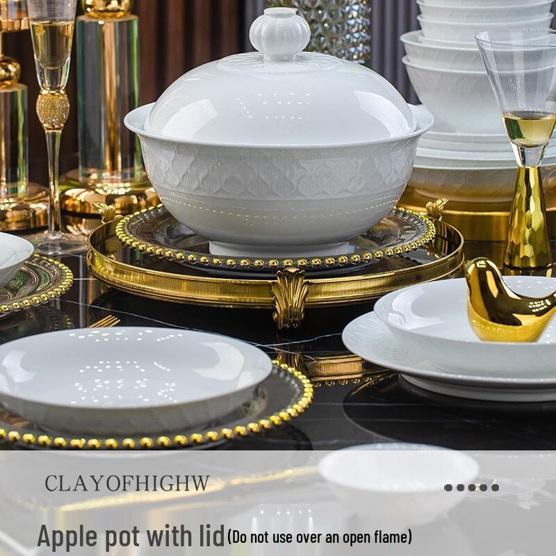 Европейский фарфоровый обеденный сервиз Jingdezhen с подглазурной росписью