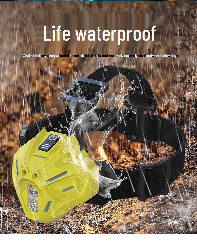 LED Outdoor Adventure Rechargeable Headlamp with Super Bright Light & Long Battery Life