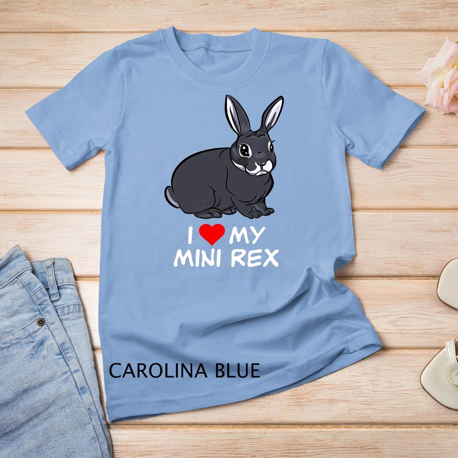 

Love My Black Otter Mini Rex Rabbit Unisex T-shirt 2XL