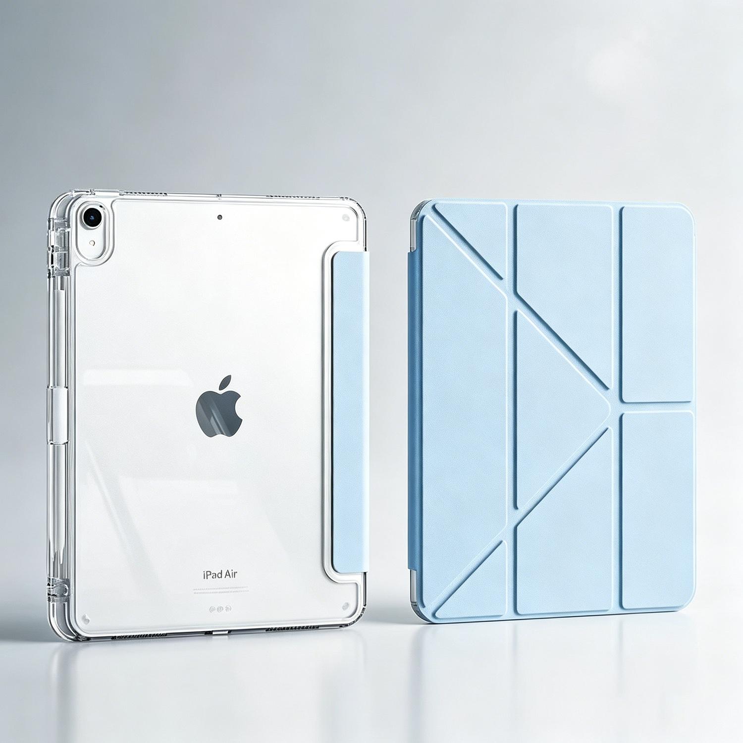 Étui pour iPad Air Pro mini 8.3 9.7 10.2 10.9 11 12.9 13 (A16) Housse Intelligente à Rabat Magnétique 11ème 10ème 9ème 8ème 7ème 6ème 5ème Génération iPad Air3 10.5