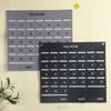 Hanging Decorative Wall Mounted With Pockets Wall Decoration Calendar Bag Chart Holder Storage Bag