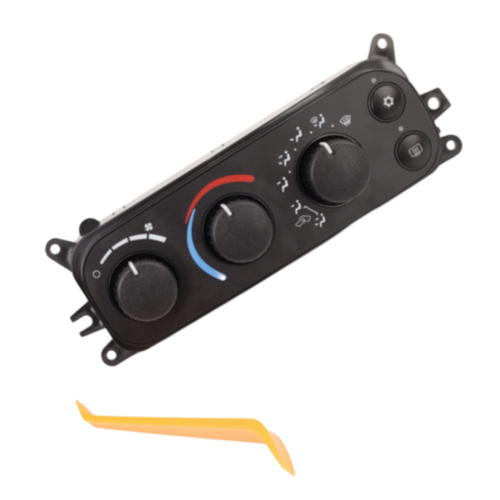 HVAC Control Switch 55055905AA, 599-212 Compatible with Dodge Ram 1500 2002-2005, 16+5 Pins AC Heater Climate Switch Air Conditioning Control Module