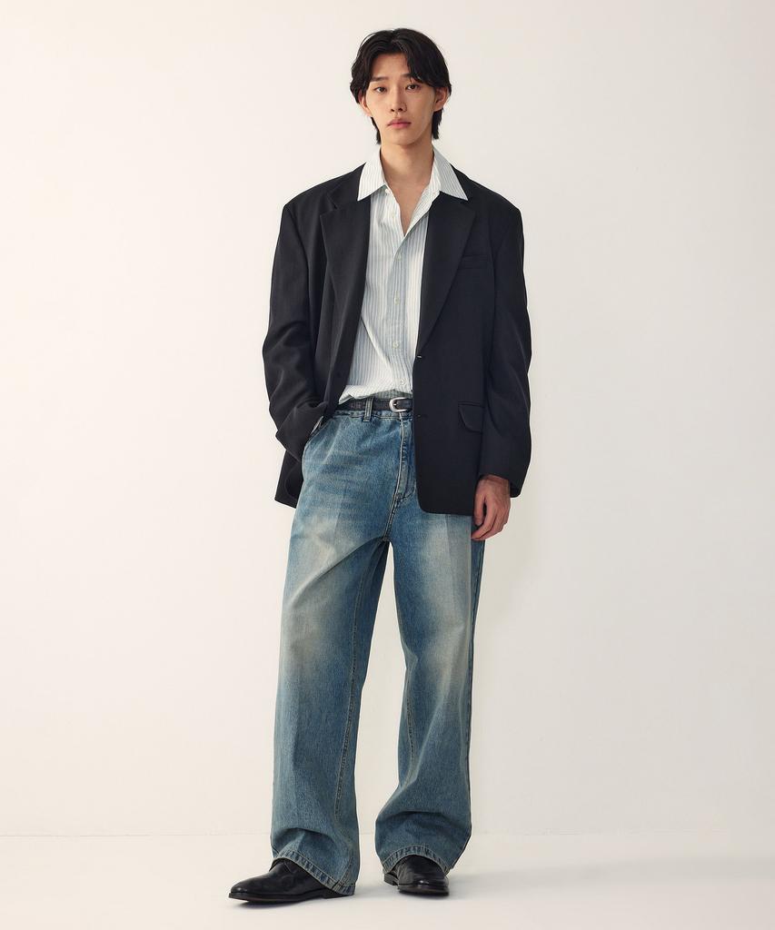 Studio Tomboy [Men] Single Setup Jacket_Black 9156112551