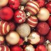 Set di Palle di Natale 50X Palle Decorative Antirottura per Albero di Natale Pallina di Natale Retrò da 1,5 Pollici per le Feste