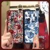Anti-dust Kickstand Phone Case For Xiaomi 13 Ultra Back Cover Phone Holder Silicone Durable Lanyard Elderly Lady Fashion