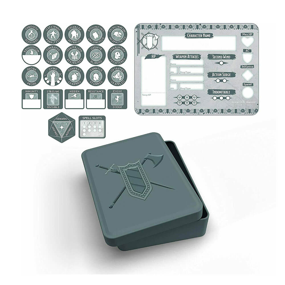 D&D Παιχνίδια ρόλων Class Token Set (Μαχητής)