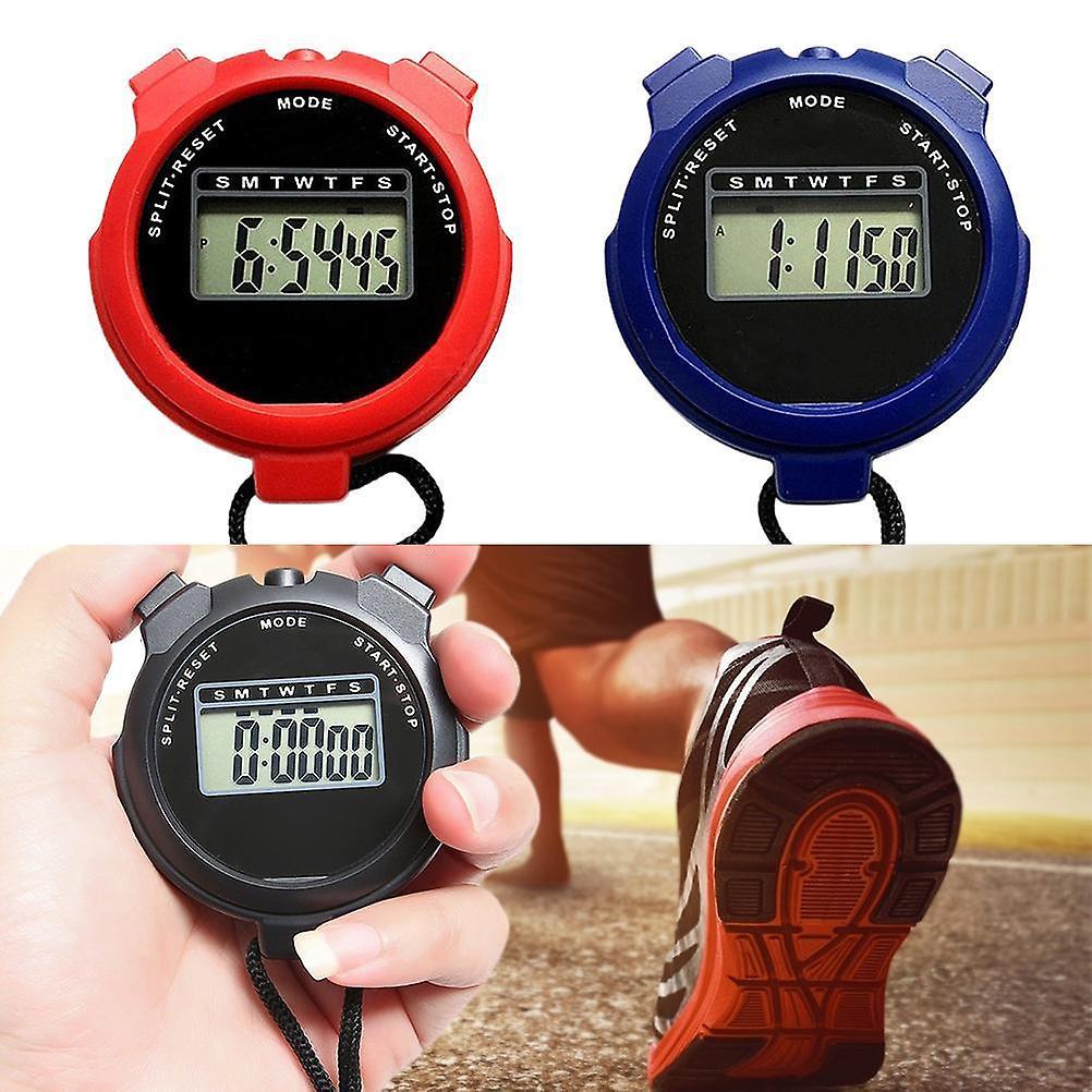 Digital Waterproof Digital Stopwatch Waterproof Digital Timer Stopwatch for Sports Runner Referees