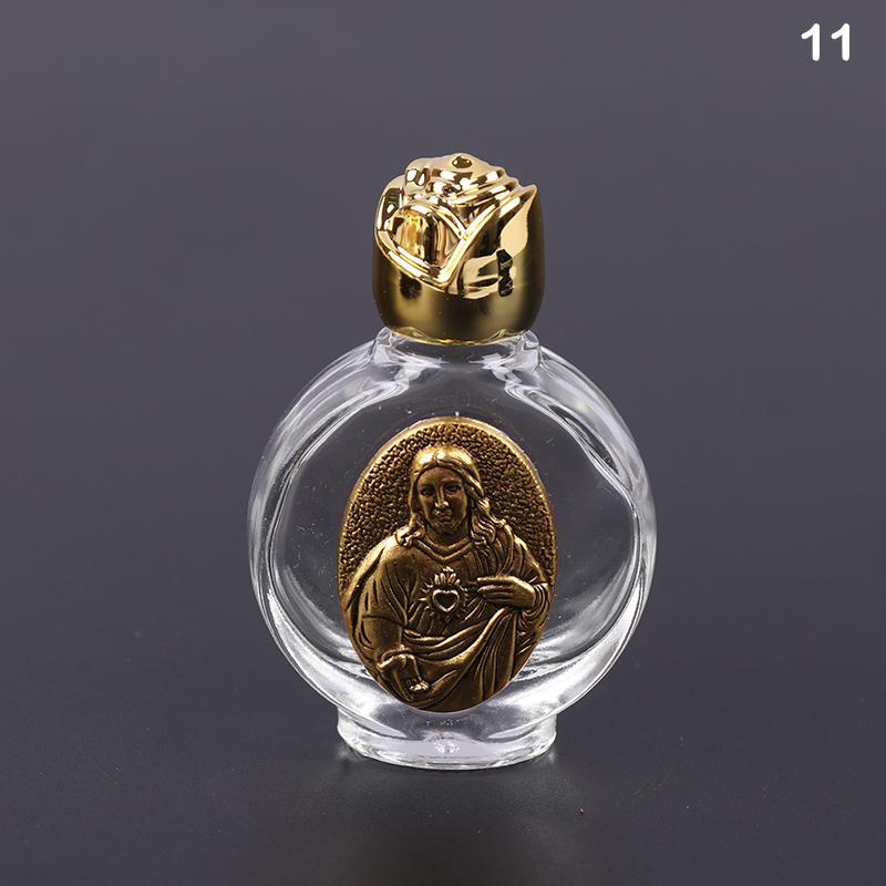 22 Types Of Holy Water Jesus Bottle Religious Cross Bottle Christian Virgin Sculpture Bottle Holy Water Bottle