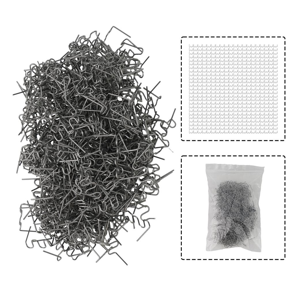 500 stuks 0,8 mm Kunststof Lassen Golf Hete Nietjes Nietmachine Voor Auto Bumper Reparatie Plaatwerk Reparatie Gereedschap