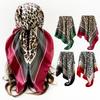 Artificial Silk Scarf 90cm Women's New Arrival Headscarf Satin Square Scarf Leopard Print Shawl