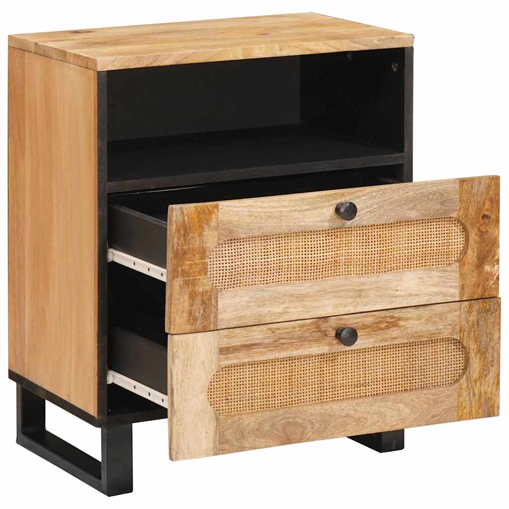 Nightstand Natural 50 x 33 x 62 cm Solid Mango Wood