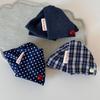 Hairpin Cloth Bowknot Decor Back Head Hair Clip with Dot Print Button Decoration Wide Tooth Strong Grip Hairpin Hair Accessories