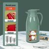 Large Capacity Cat Thermos with Glass Liner - Insulated Kettle for Home and Dorm Use