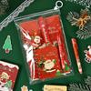 Holidays Study Supplies Decorative Christmas Stationery Set Keychain Pendant Stationery Varied Styles Student Stationery Kit