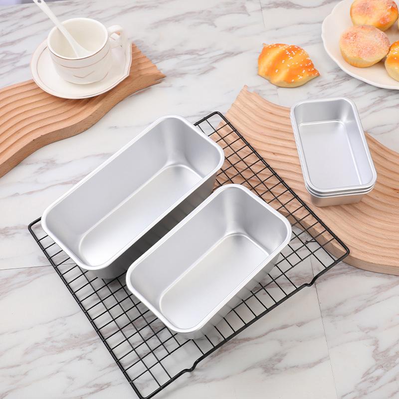 1Pcs Air Fryer Baking Mold Set, Non-Stick Aluminum Tray For Cake Cookie Bread, Rectangular Baking Pan, Kitchen Baking Essentials