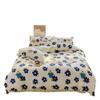 Four-Piece INS Style Cartoon Bedding Set: A-Class Single Duvet Cover, Universal for All Seasons