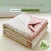 ZUOYOUTUO Xinjiang Long-Staple Cotton Double-Sided Printed Summer Quilt