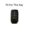 gztcv2 Car Key Case Cover Shell For Toyota Land Cruiser 200 300 Prado Crown TLK 200 Yaris Cross Hilux Innova Fortuner Camry 55