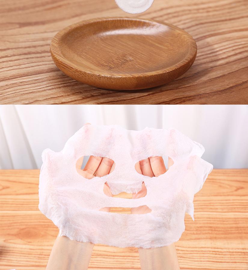 S Komprimierte Gesichtsmasken-Pellets (500 Stücke) - Einweg-Vlies-DIY-Feuchtigkeitsmasken für Kosmetikstudios