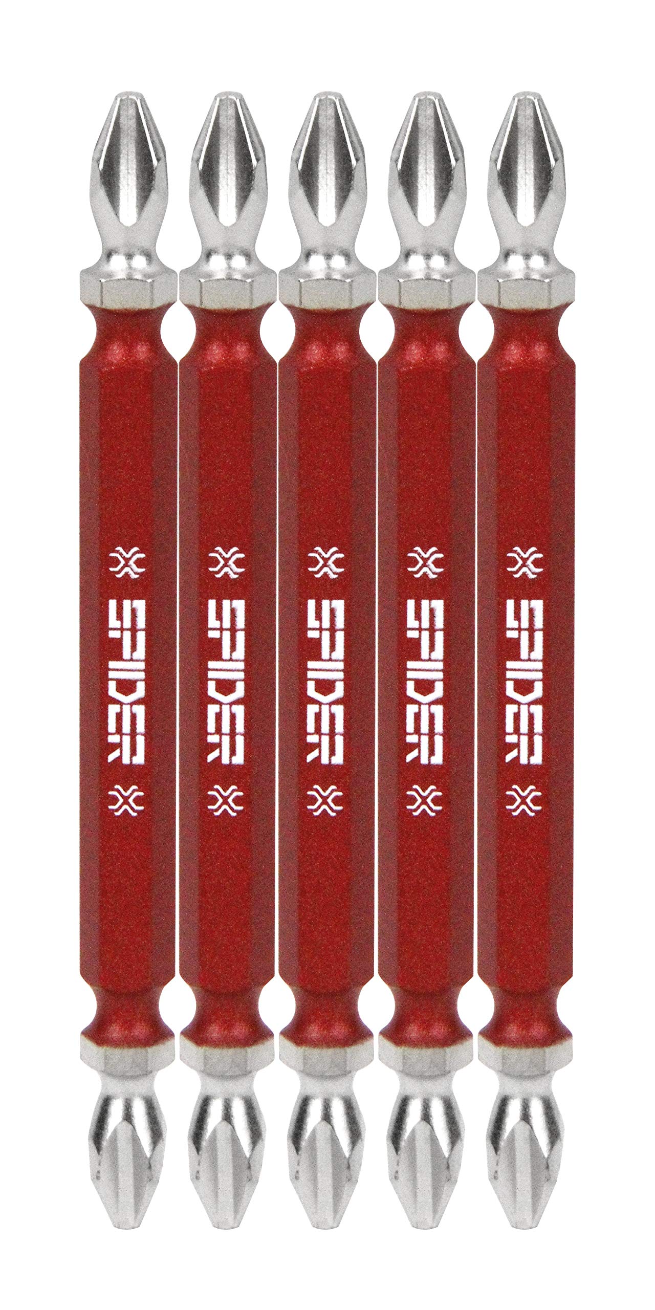 

SK11 SPIDER Hexagonal Shaft Driver Bit Made in Japan Compatible with 18V Magnet Included 5 Pieces (SK11) SPD-285-5 +2x85mm