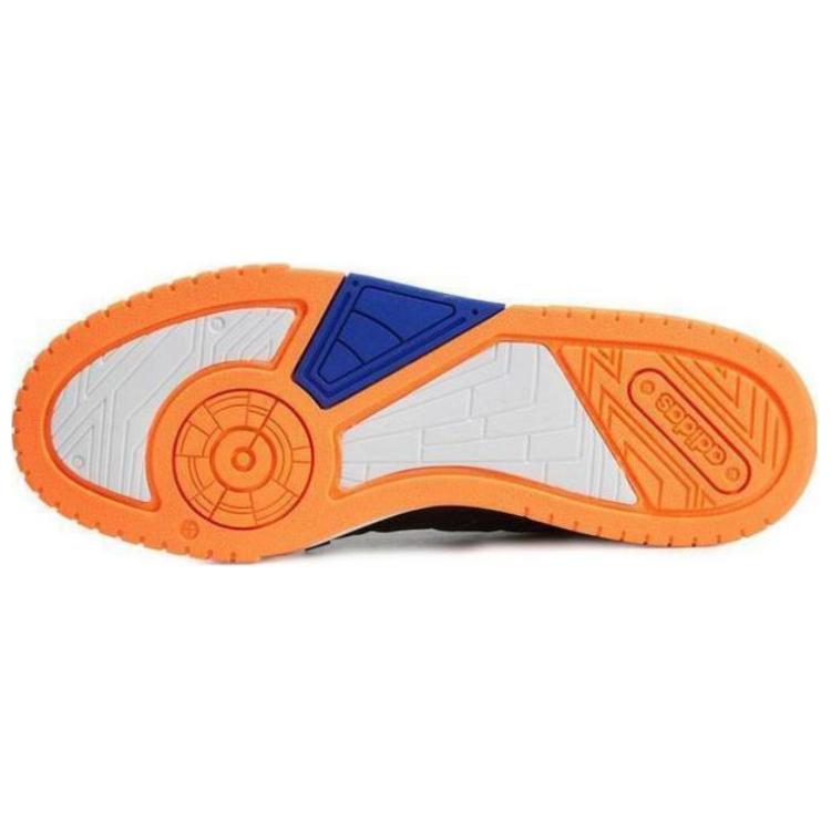 Adidas Neo D-Pad Lifestyle Comfortable Non-Slip Wear-Resistant Lightweight Low-Top Skate Shoes Unisex Sneakers Black White Orange HQ4233