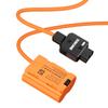 ZGCINE NP-W235 Dummy Battery with D-Tap Connector Power Cable 60cm Long D-Tap To NP-W235 Dummy