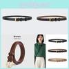 Fashion Alloy Buckle Womens Belt With Geometric Design For Casual And Office Wear