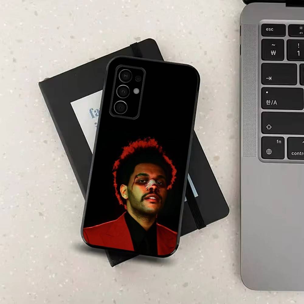 

T-The W-Weeknd Singer Case For Samsung Galaxy A73,52,71,22,Note,31,8,9,53,32,72,41,J7,Soft Black Silicone Cover SamsungA53 5G