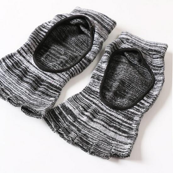 Breathable Women's Five-Toe Yoga Socks - Open Toe, Sweat-Absorbent, Durable, Sport Design