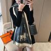Autumn And Winter Popular Shawl Outside Women'S Scarf Office Blanket Cashmere Fringed Warm Scarf Live Stream