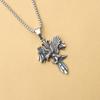 Men'S Personality Domineering Eagle Hip Hop Pendant Necklace Jewelry Creative Student Pendant