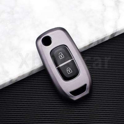Tpu Remote Flip Key Case Fob Shell Cover Holder For Renault Kadjar Captur Symbol Koleos Megane 2/3 Buttons