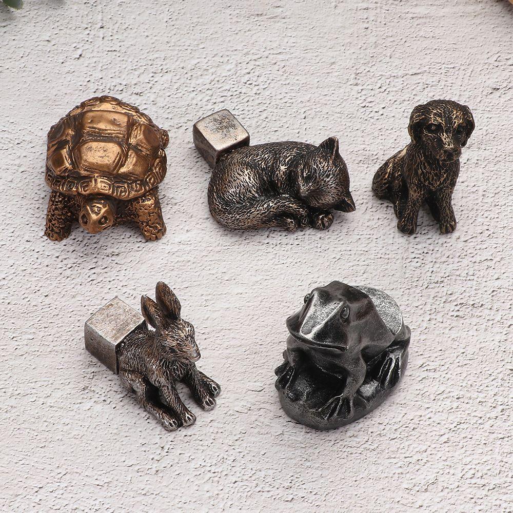 3Pcs Outdoor Animal Resin Flower Pot Support Plant Pot Foot Plant Stand Bonsai Stand