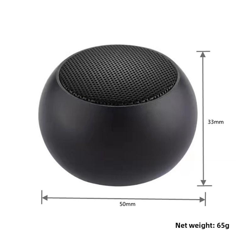 Portable Metal Bluetooth Mini Speaker Wireless Heavy Bass Subwoofer Stereo Sound Car Home Outdoor Desktop Small Audio subwoofer
