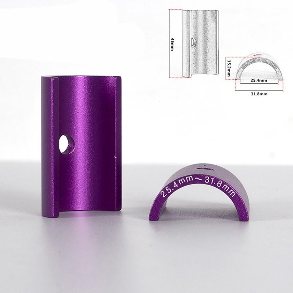 Bicycle Handlebar Bar Shim Adapter Spacer Stem Reducer 25.4mm To 31.8mm Newest