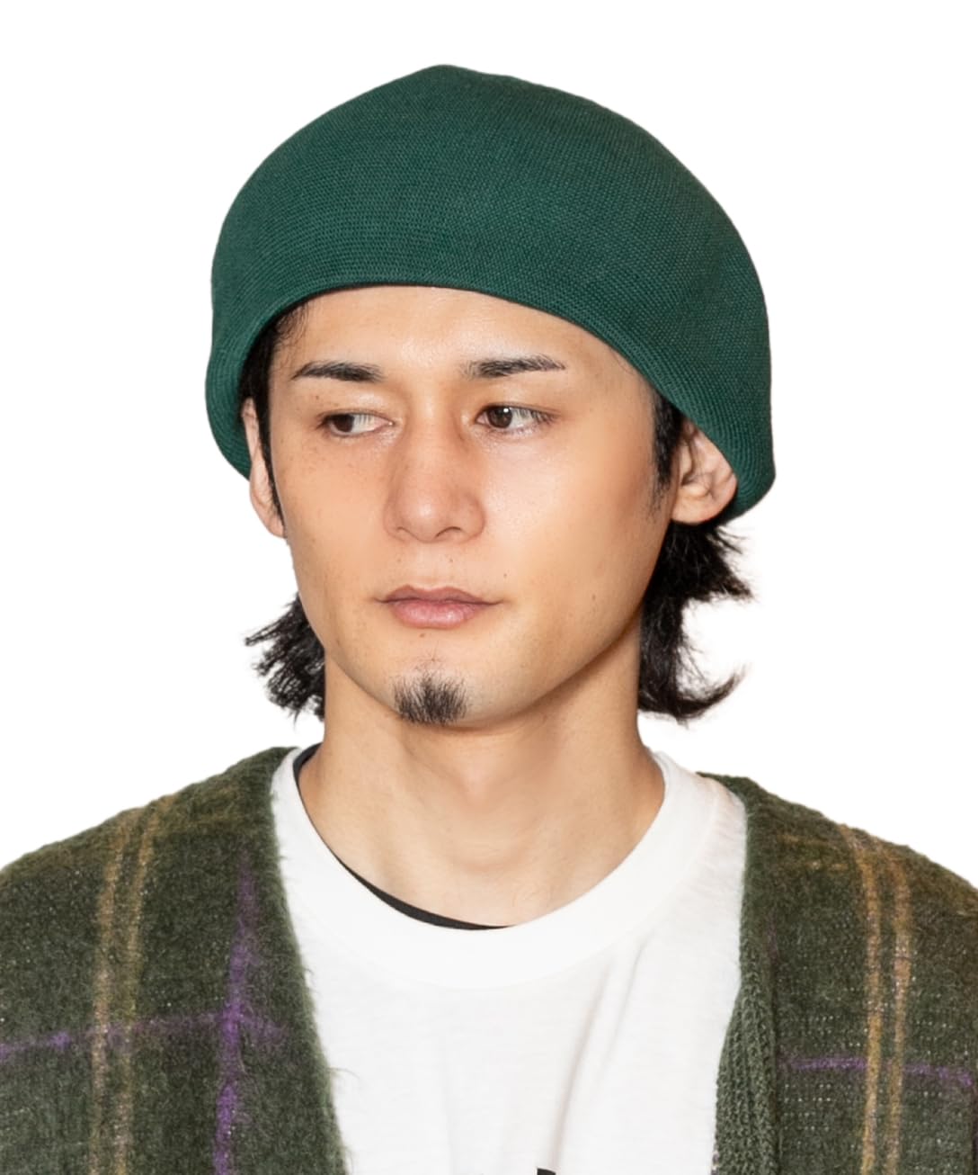 

Beret Daily Casual Adjustable Size ZKN02586 GREEN Free Size [Kashira] Spring/Summer