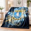 Sheffield Wednesday Printed Flannel Blanket Warm Comfort Bed Throw For Indoor Home Decoration